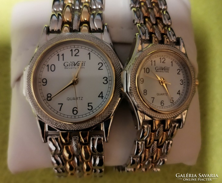 Women's and men's watches together giovani