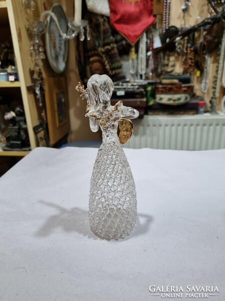 Industrial glass figure