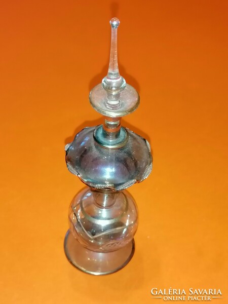 Egyptian perfume bottle on base 17 cm. 14.