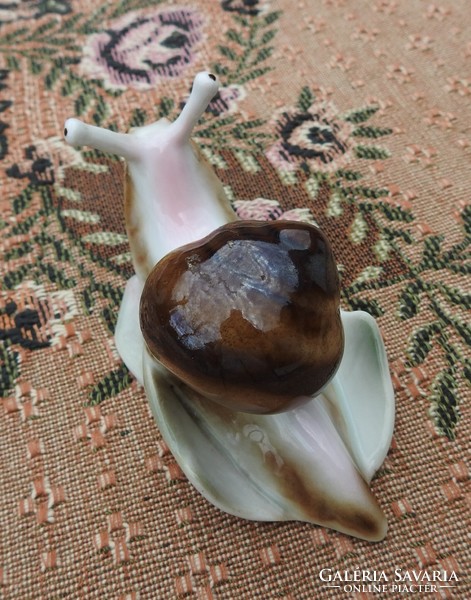 Zsolnay csiba - csigabiga - csiga biga
