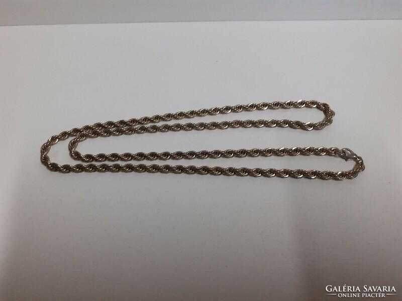 Retro twisted long thick necklace in good condition