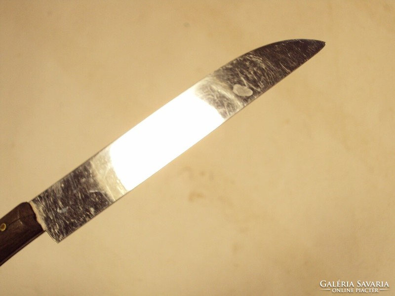 Old kitchen knife with wooden handle