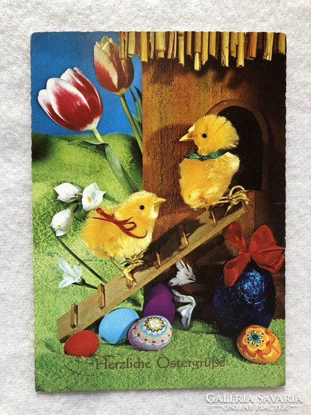Régi Húsvéti képeslap