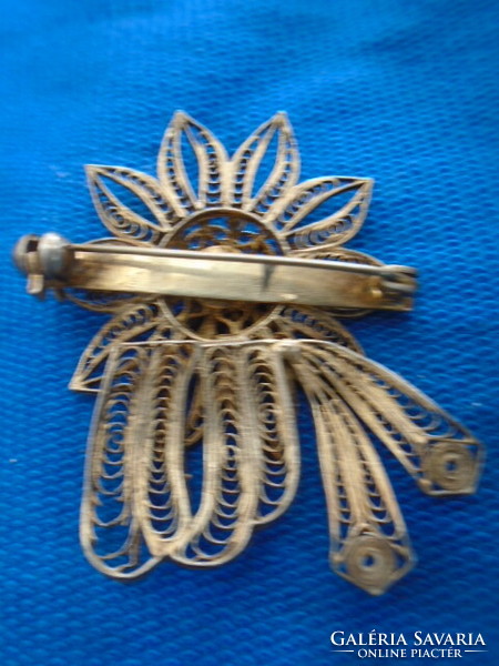 Old brooch beautiful craft