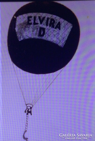 Miss elvira balloon acrobat. Poster