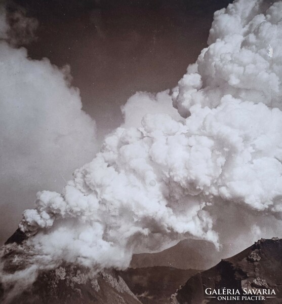 Vesuvius - photo from 1934 - volcano