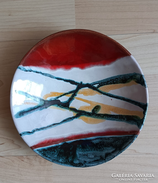 Retro decorative ceramic bowl