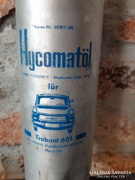 Vintage Trabant 601 olajos doboz