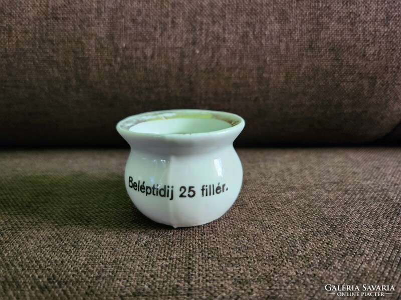 Antique porcelain mini potty