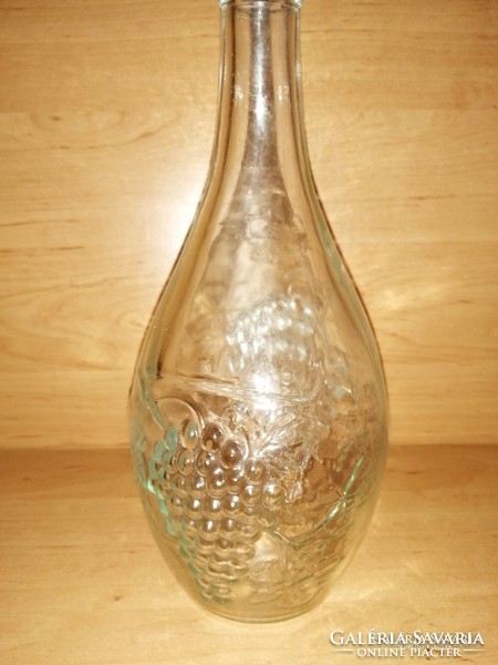 Bunch of grapes embossed patterned bottle 26 cm (20 / d)