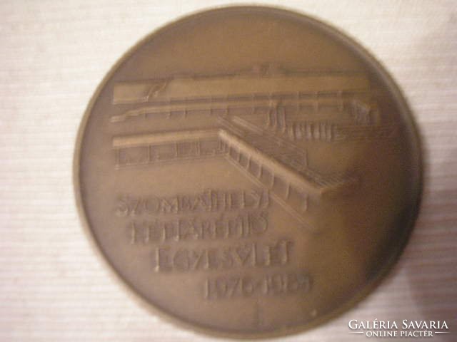 Gyula Derkovics bronze commemorative coin for sale, 43 mm, with ks mark, in good condition