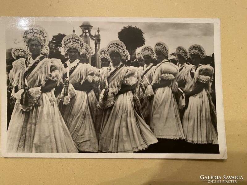 Mezőkövesd mária girls 5. Barasits photo approx. Between 1930-40