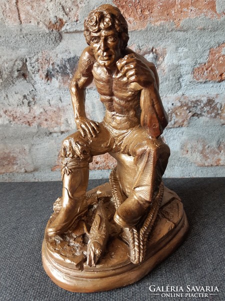 Fisherman statue