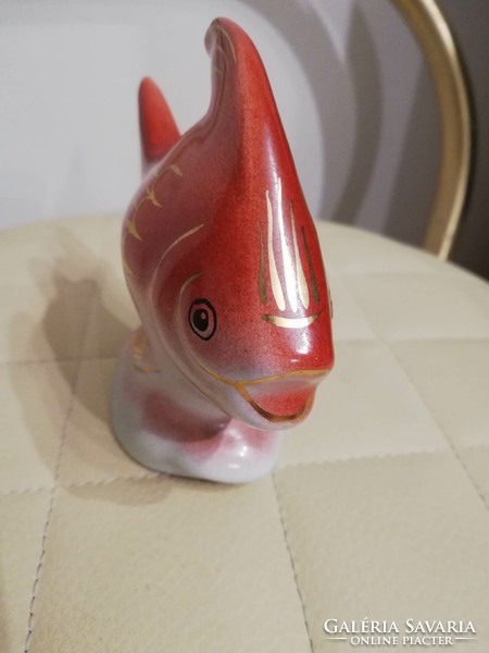 Old ceramic fish