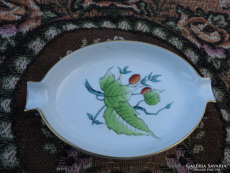 Herend rosehip pattern ashtray