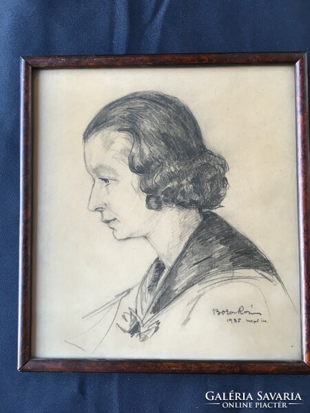 Bokor Róza , Női portré 1935 szept . 14 .