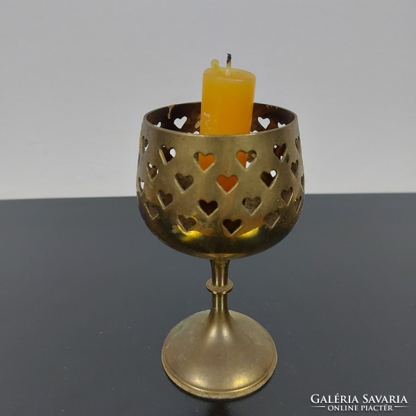 Brass candle holder