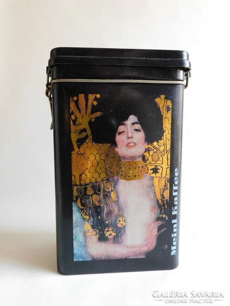 Julius Meinl Klimt Kaffee - jubileumi fémdoboz