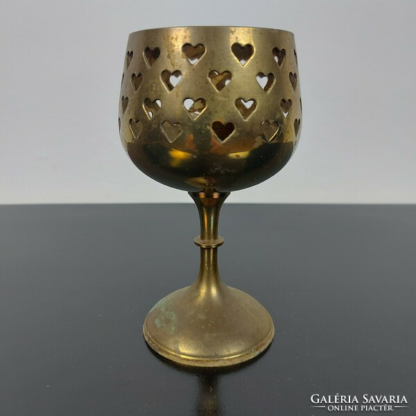 Brass candle holder