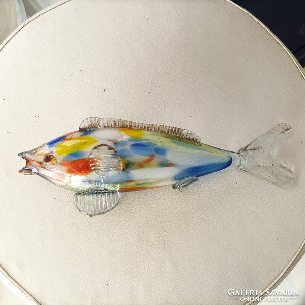 Glass fish from Murano.