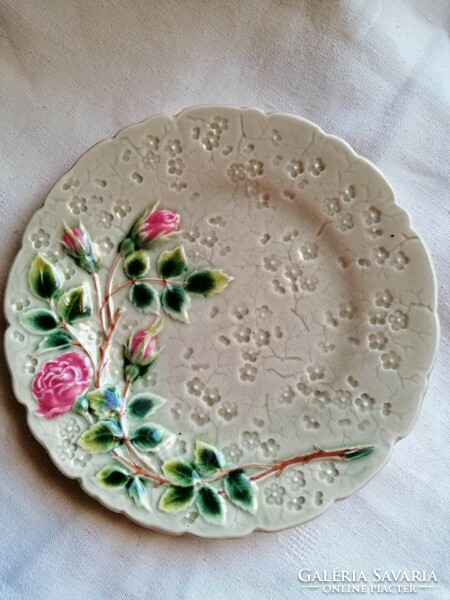 Faience decorative plate