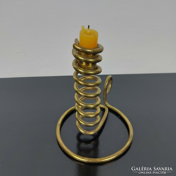 Brass candle holder