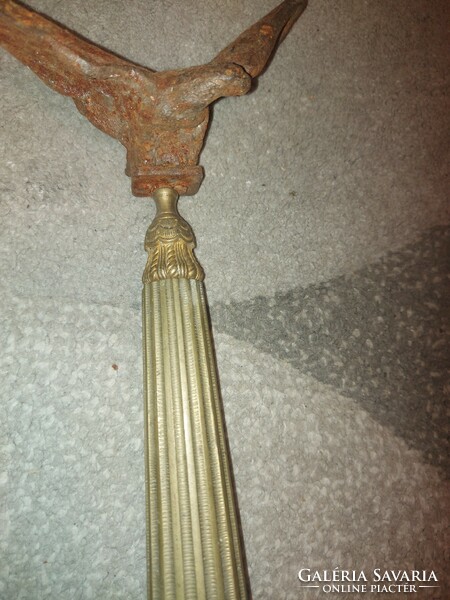 Cast iron turul, on a copper column, 38 cm!