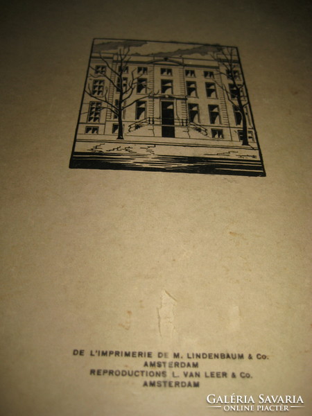 A  Collection  Goudstikker Amsterdam   gyűjtemény  katalogusa 1927 , limitált   sorszámozott