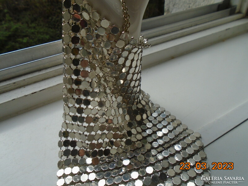 Chain mail chain mail collar in whiting&davis style from the '70s