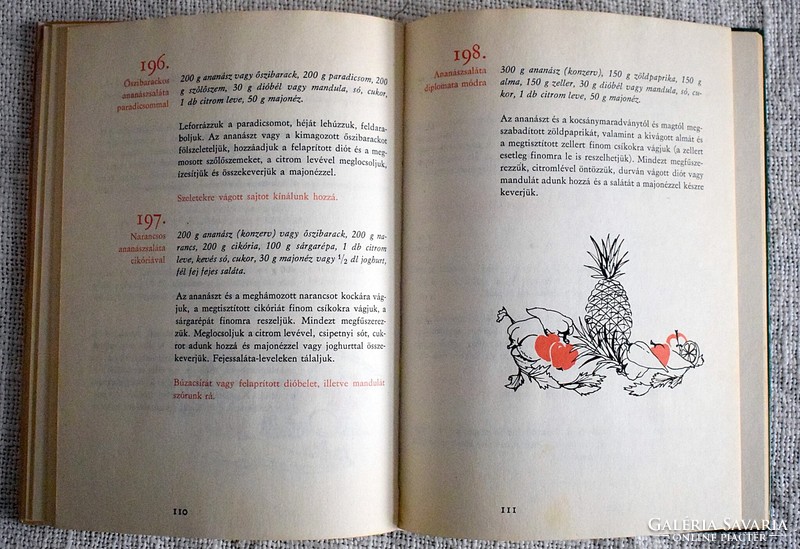 Nyers ételek Marga Zobel , Horst Weibelzahl , Lisa Mrose 1982 szakács könyv