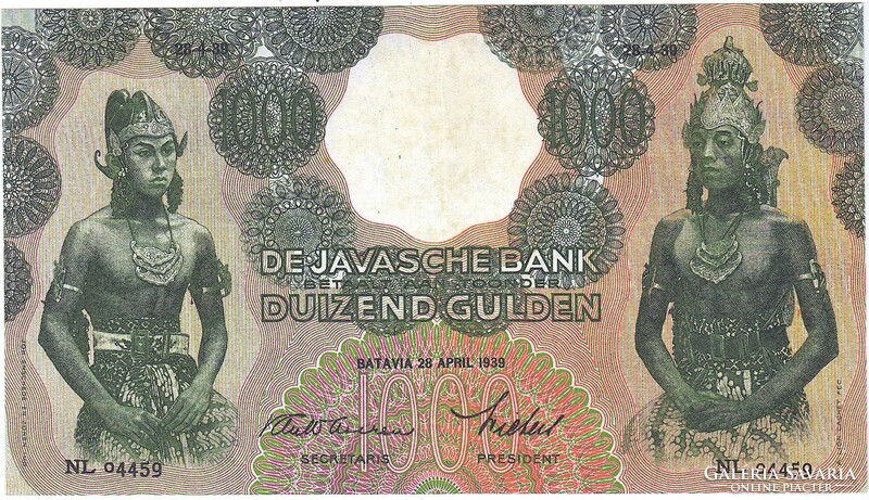 Holland Kelet-India 1000 holland-indiai gulden 1939 REPLIKA