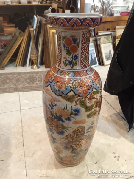 Chinese porcelain vase, hand painted, height 55 cm.