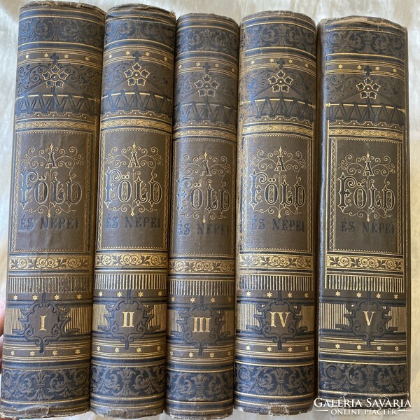 A Föld Népei 1904-ből sorozat 5- kötet