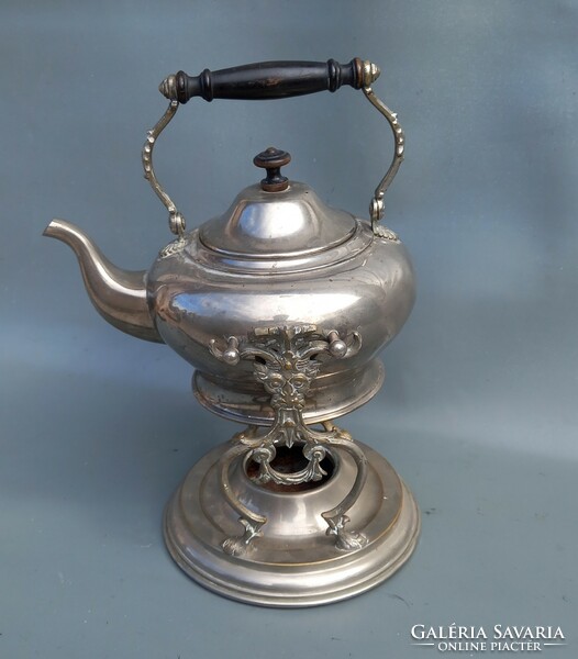 Antique alpaca teapot