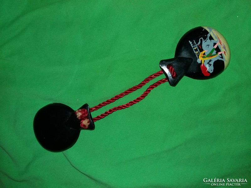 Antique wooden toy pioneering crosswalk traffic control hand board 2