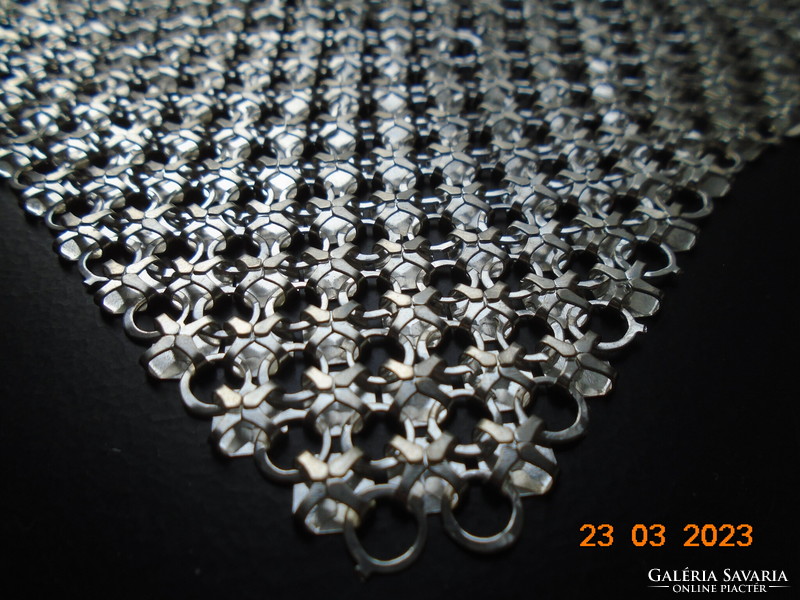 Chain mail chain mail collar in whiting&davis style from the '70s