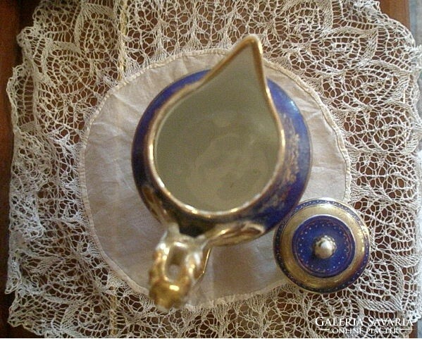 Original alt wien marked porcelain coffee pot with lid - art&decoration