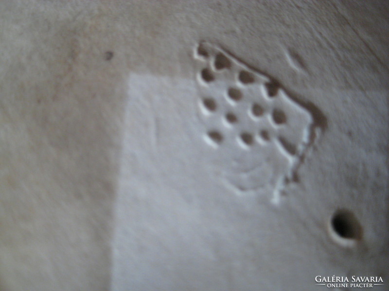Turbékoló , galambpár  , jelzett , 14 cm
