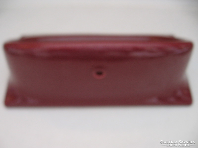 Retro wall-mounted burgundy-purple soap dish cidneo i.C.B.Mod. Dep.Italy