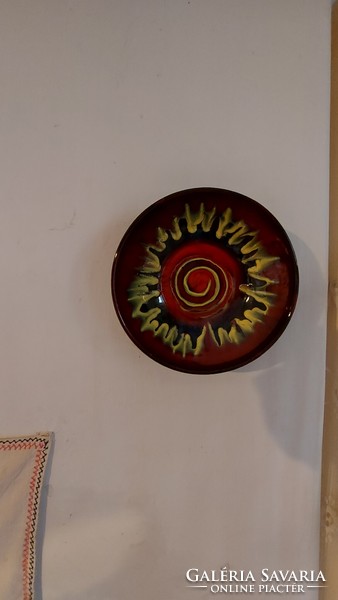 Cheap retro bowl industrial art wall decoration table centerpiece, 20cm diameter