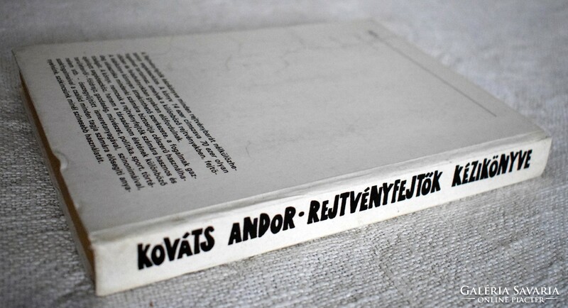 Handbook of puzzle solvers andor kováts 1987 book