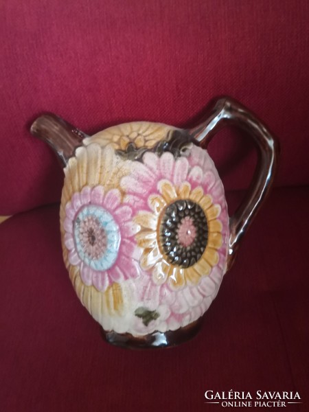 Painted earthenware, 1890s, Austria, piece bought at a grand house auction