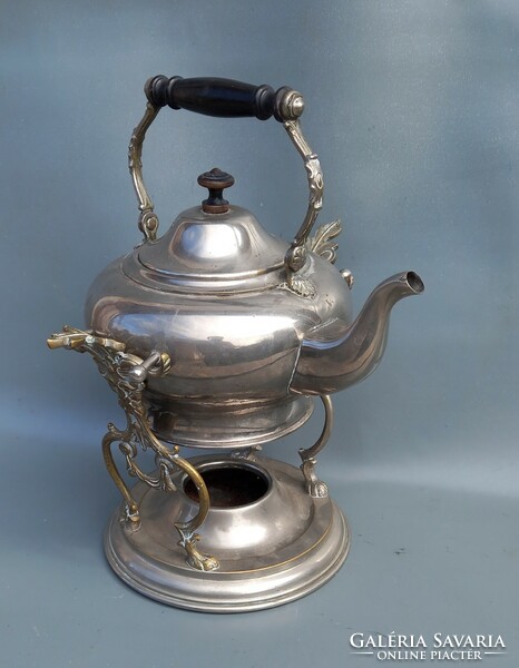Antique alpaca teapot
