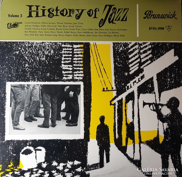 History of jazz - volume 3. Lp vinyl record