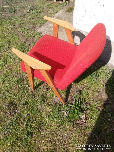 Retro mid-century armchair