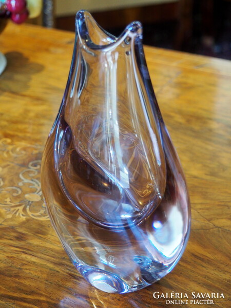 Színezett ólomüveg váza