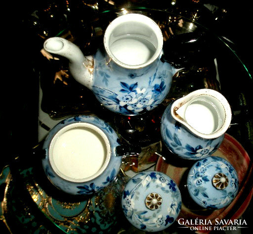 Antique Bieder coffee service: milk jug with sugar holder - art&decoration
