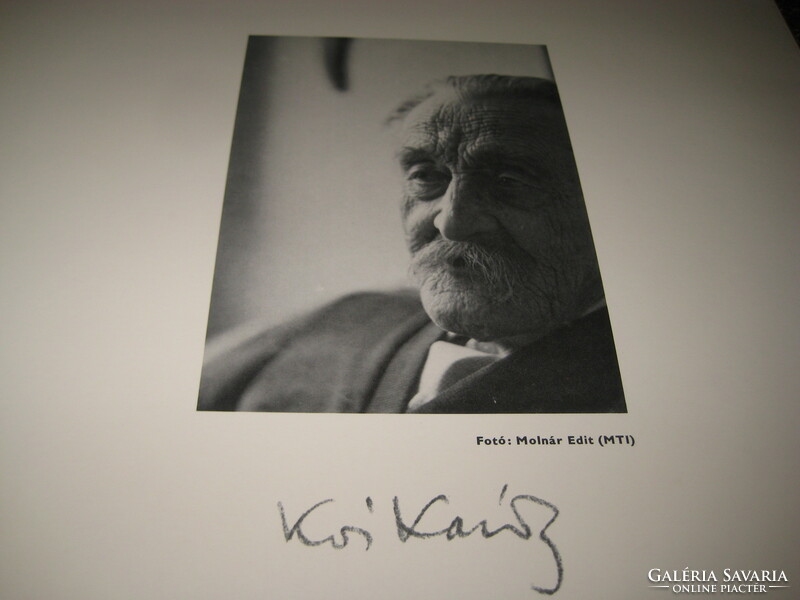 Károly Kós folder, with a foreword by András Székely, 12 graphic prints, 28 x 32 cm