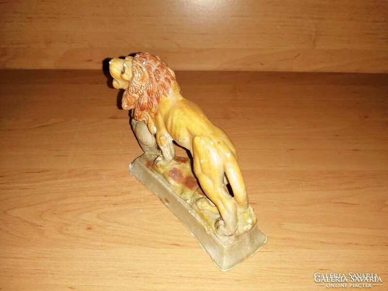 Só szobor oroszlán figura 10,5 cm magas