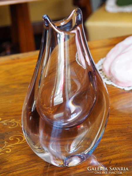 Színezett ólomüveg váza